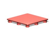 4 Way Entries Rackable Plastic Pallets 