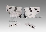 Tube cut off complementing self with high precision jaws