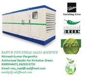 kirloskar green silent genset chhattisgarh state