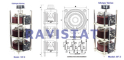 Single Phase Flush Panel Mounting | Open Type Variable Transformer