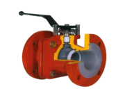 Lined Checked/ PTFE Lined Ball Valves Manufacturer in India